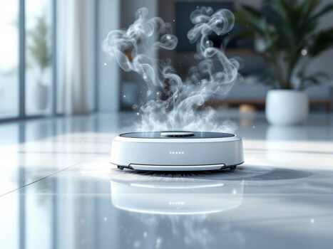 dweilrobot met stoomfunctie