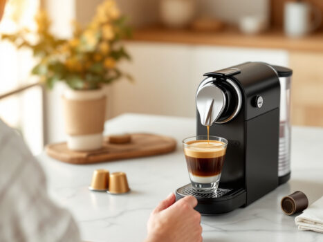 gebruik nespresso apparaat