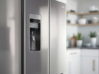 amerikaanse koelkast met waterdispenser