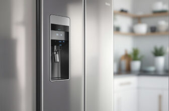 amerikaanse koelkast met waterdispenser