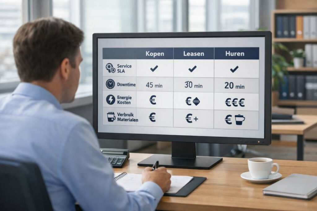 Budget, TCO en contractvorm