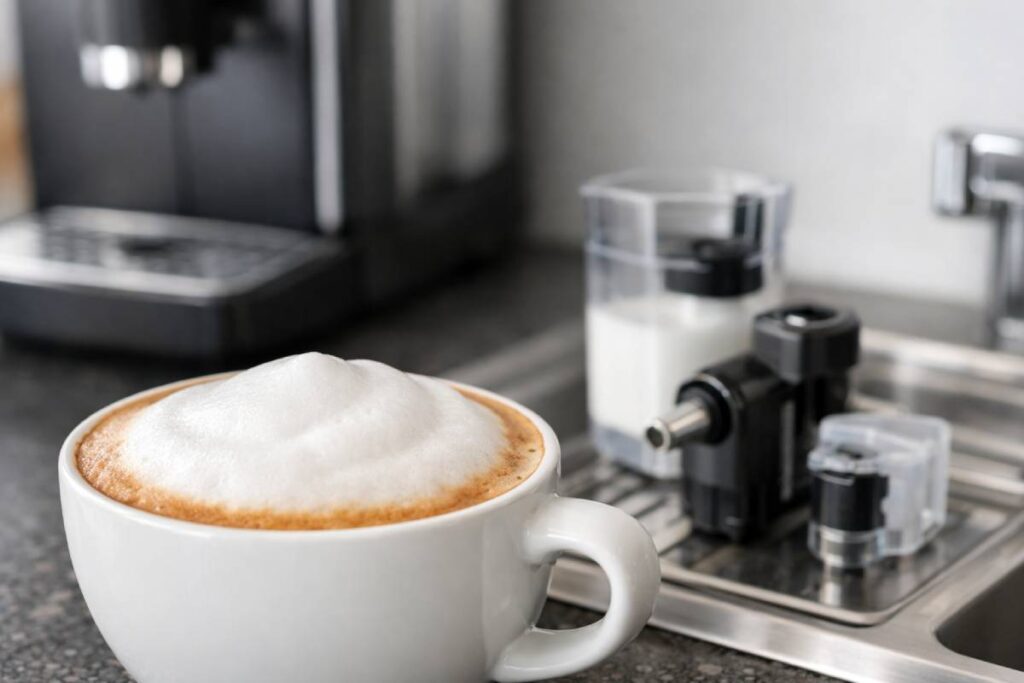 Cappuccino met één druk op de knop: hoe goed werkt dat echt?