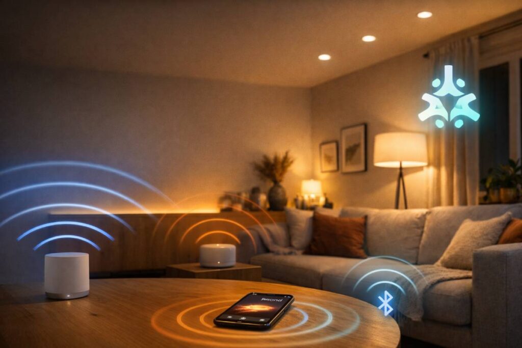 Communicatieprotocollen: WiFi, Zigbee, Bluetooth en Matter