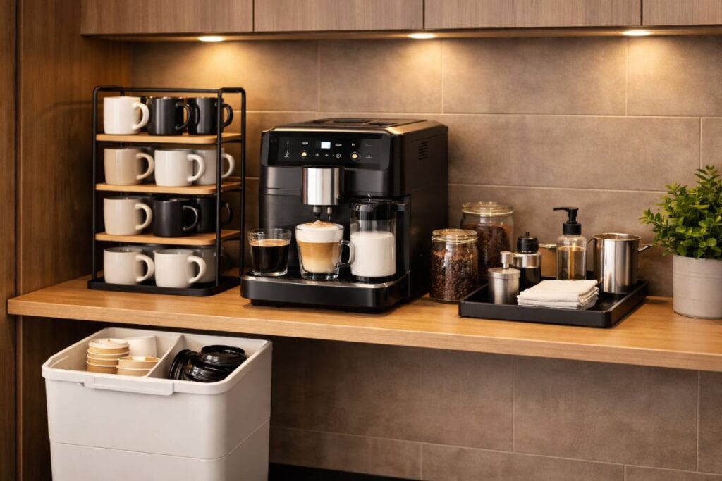 Duurzaam koffie zetten op kantoor met Orange Blend