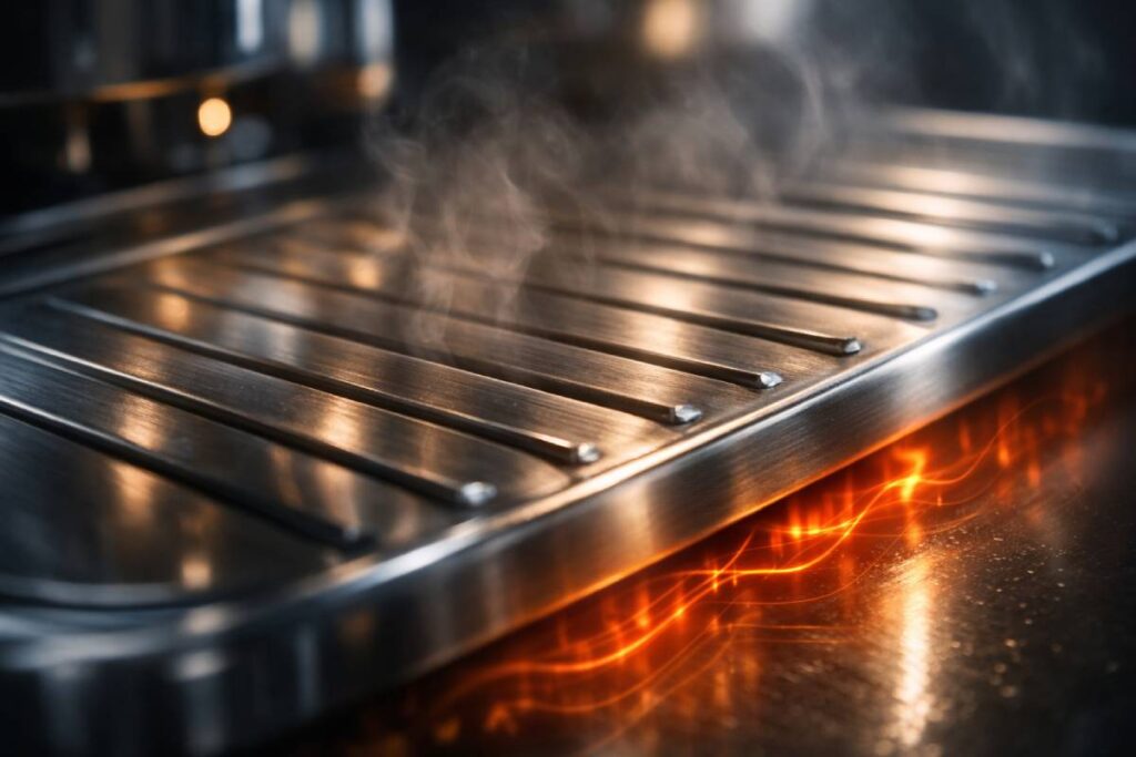 Hoe werkt de warmhoudplaat precies?