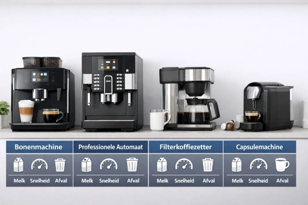 Kies het juiste type koffiezetapparaat