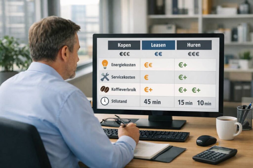 Kosten besparen met een zakelijk koffiezetapparaat