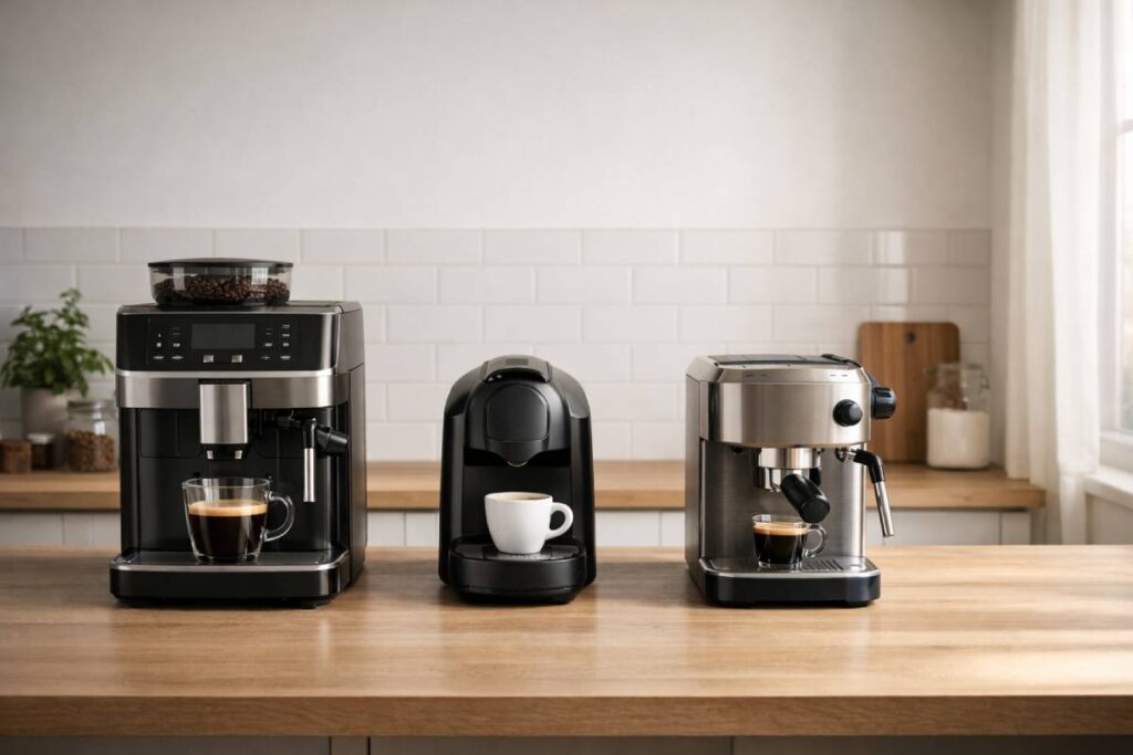 Soorten espressomachines voor beginners