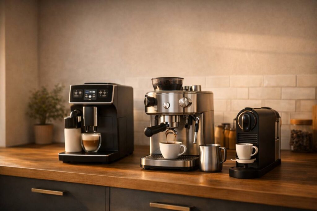 Soorten espressomachines voor thuis
