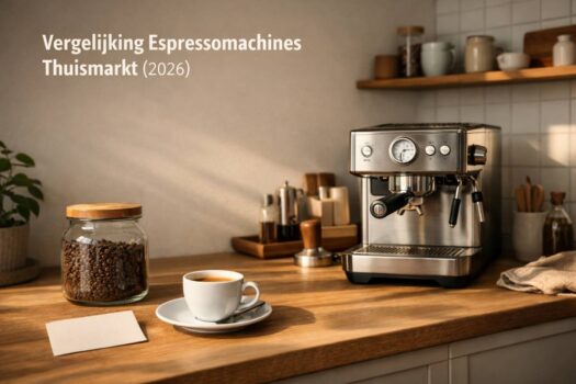 Vergelijking espressomachines thuismarkt met verrassende opties