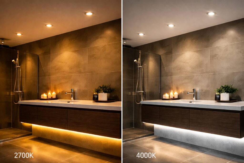 Waarom LED onmisbaar is in de badkamer