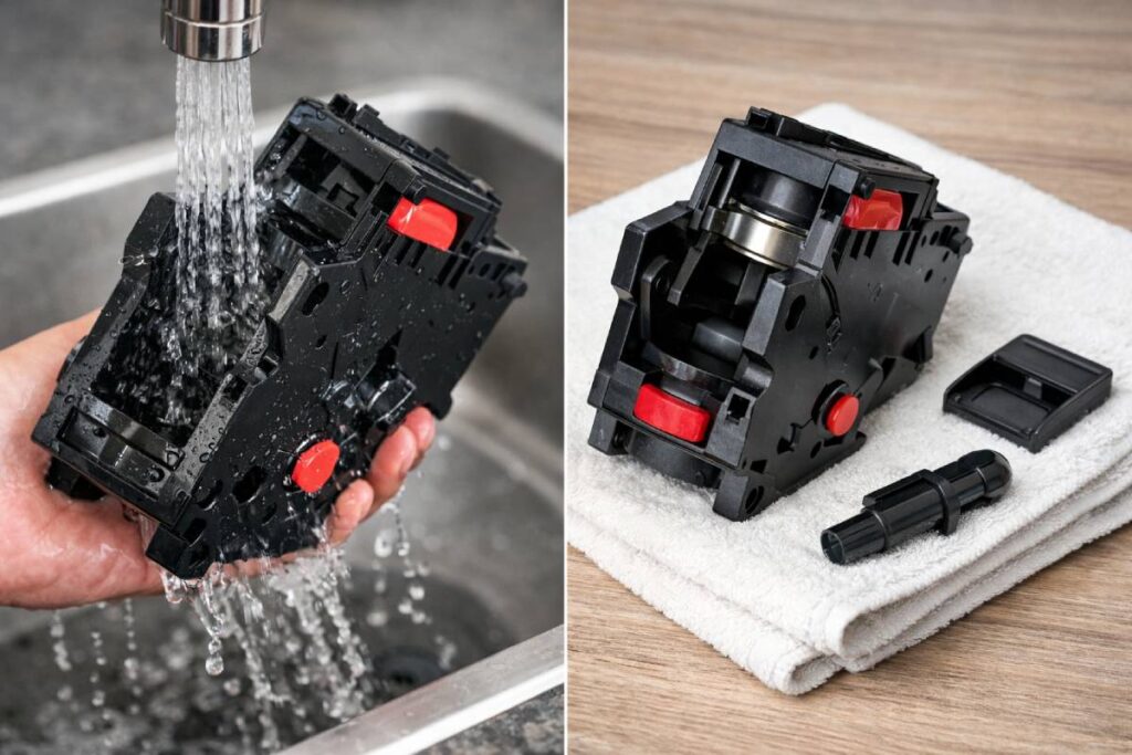 Wekelijks grondig reinigen