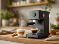 Compact en krachtig: espressomachine met melkopschuimer thuis