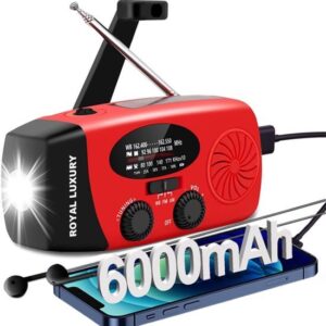 Royal Luxury® Noodradio Solar test: powerbank voor noodsituaties