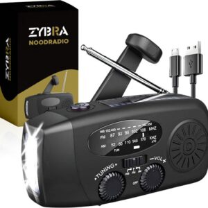 Zybra Draagbare Noodradio review: noodstroom bij stroomstoring