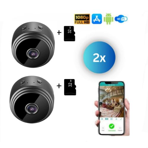 2 Stuks SuperCam 32GB SD review: discreet draadloze camera