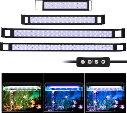 20W LED aquarium schelpdieren decoratie waterdicht met timer,75-90CM test energiezuinige aquariumverlichting