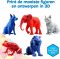 3D&Print 3D-Printer voor Beginners & Kinderen X1 test instapmodel