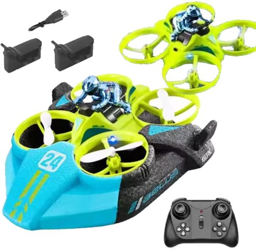 4DRC 3-in-1 RC Drone, Boot & Auto review: langere accuduur