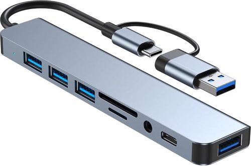 8-in-1 USB C Adapter review: sneller 100W opladen en Ethernet hub