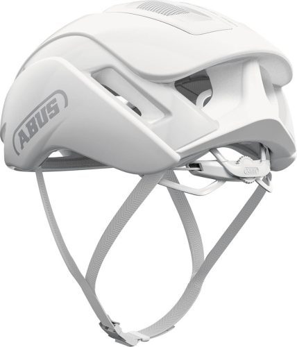 Abus Gamechanger 2.0 Fietshelm Pure White test sneller door aero