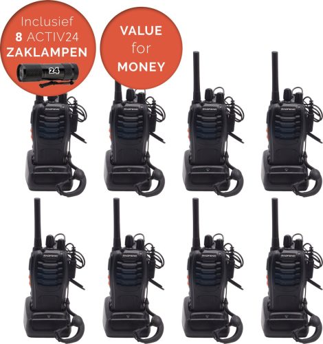 Activ24™ – Walkietalkie review: portofoon set voor bouwteams