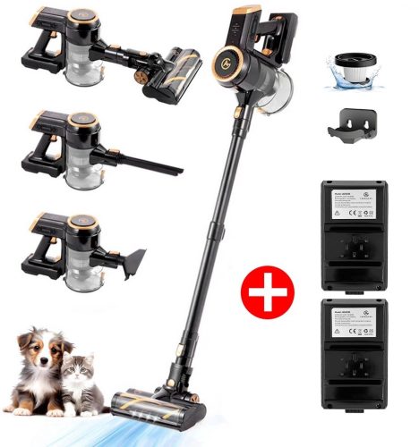 AG 2-in-1 Steelstofzuiger Draadloos review: dierenharen, 90 min