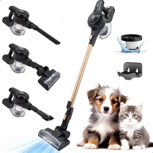 AG4400 Steelstofzuiger Draadloos review: zuigkracht op dierharen