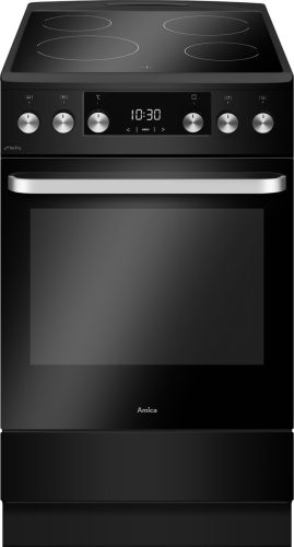 Amica ACV605RN Vitrokeramisch Fornuis – Airfry – 50 cm B – Matzwart review: energiezuinig koken