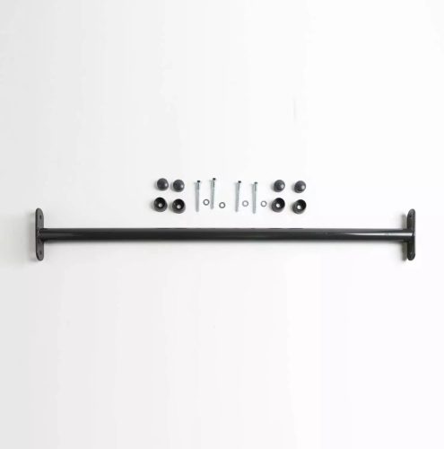 Antraciet Metalen Duikelstang 125cm – Incl. Bevestigingsmateriaal review: stevige bevestiging voor fitness