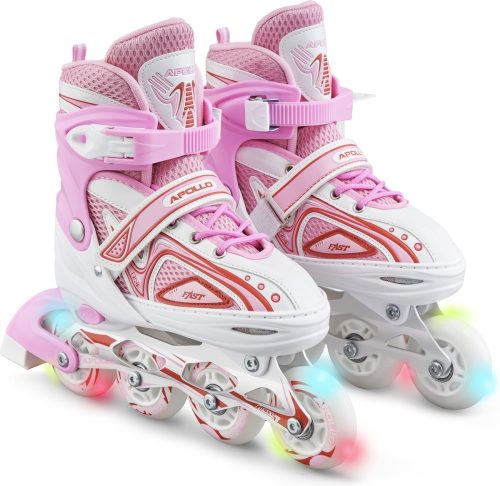 Apollo Verstelbare inline skates Super Blades LED review: fitness