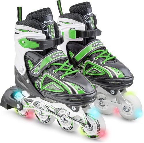 Apollo Verstelbare inline skates Super Blades LED review: veilig