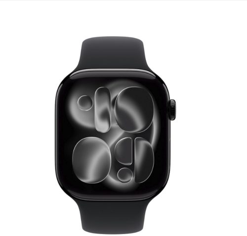 Apple Watch 11 – Wifi – 46mm – Jet Black Aluminium Case with Black Sport Band – M/L review: nauwkeurige gezondheidstracking smartwatch