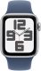 Apple Watch SE 2024 GPS 44mm Silver Aluminium Case with Denim Sport Band – M/L review: hardlopen met GPS