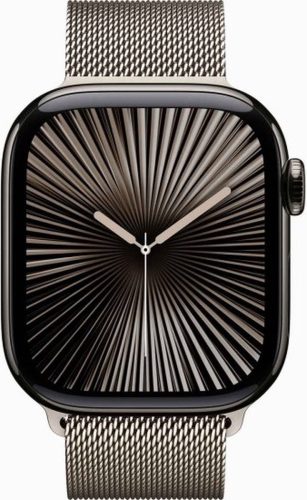 Apple Watch Series 10 – Wifi + 4G – 46mm – Natural Titanium Case met Natural Milanese band – S/M test: 4G bellen zonder telefoon, eSIM