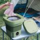 Aqua Laser Mini-wasmachine review: draagbaar voor camping
