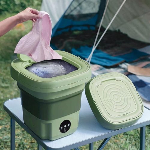 Aqua Laser Mini-wasmachine review: draagbaar voor camping