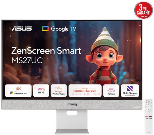 ASUS ZenScreen Smart Monitor MS27UC review: 4K voor streaming