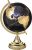 Atmosphera Decoratie wereldbol/globe zwart/goud op metalen voet D20 x H33 cm – Landen/continenten topografie review: educatief woonaccessoire voor bureau