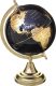Atmosphera Decoratie wereldbol/globe zwart/goud op metalen voet D20 x H33 cm – Landen/continenten topografie review: educatief woonaccessoire voor bureau