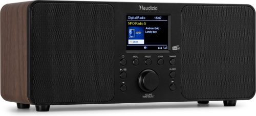 Audizio Genua review: DAB+ ontvangst en houtlook