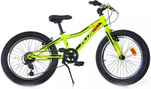 Aurelia Plus – 20 Inch – Mountainbike – Kids Fatbike – Lime/Zwart – 6 Versnellingen test: offroad grip