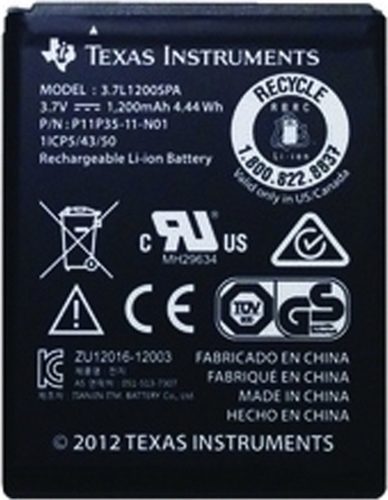 Batterij voor de TI Nspire CX II-T review: meer accu-uren