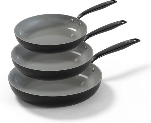 BE Living 3-dlg Koekenpannenset review PFAS-vrij anti-aanbak