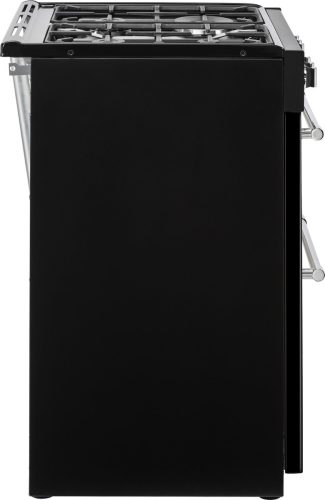 Belling Farmhouse 60 cm Dual Fuel Range-fornuis Gaskookplaat Zwart A test ruime oven