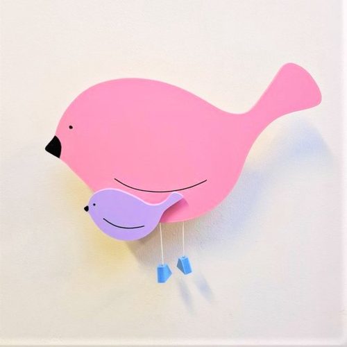 Beoordeling: Arnhout Vrolijke Wandlamp Vogeltjes