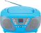Bigben CD60BL – Draagbare Radio CD-Speler met 400 Stickers – Blauw review: personaliseerbaar