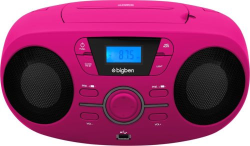 Bigben CD61 – Radio CD speler voor kinderen – USB – Roze review