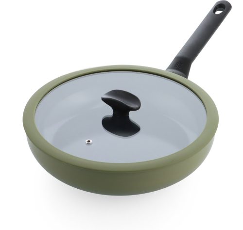 BK Enjoy Keramische Antiaanbak Hapjespan met deksel Ø 28cm review