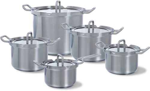 BK Q-linair Master Glas 5-delige pannenset review veilig afgieten